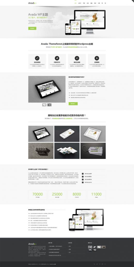 Avada多功能企业主题去授权无限制版本(更新V5.8.2)WordPress主题模板